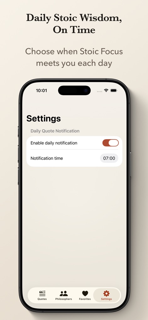 Stoic Focus: Daily Quotes - Lifestyle App | MWM