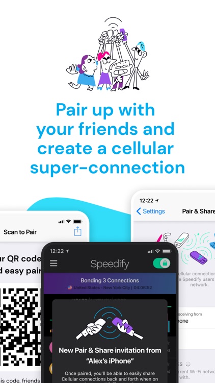 Speedify: Cellular Bonding VPN