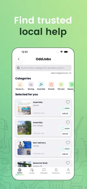 OddJobs NYC screenshot 3