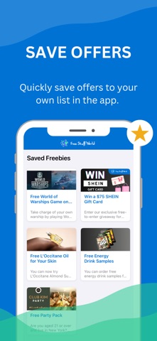 FreeStuffWorld iPhone screenshot