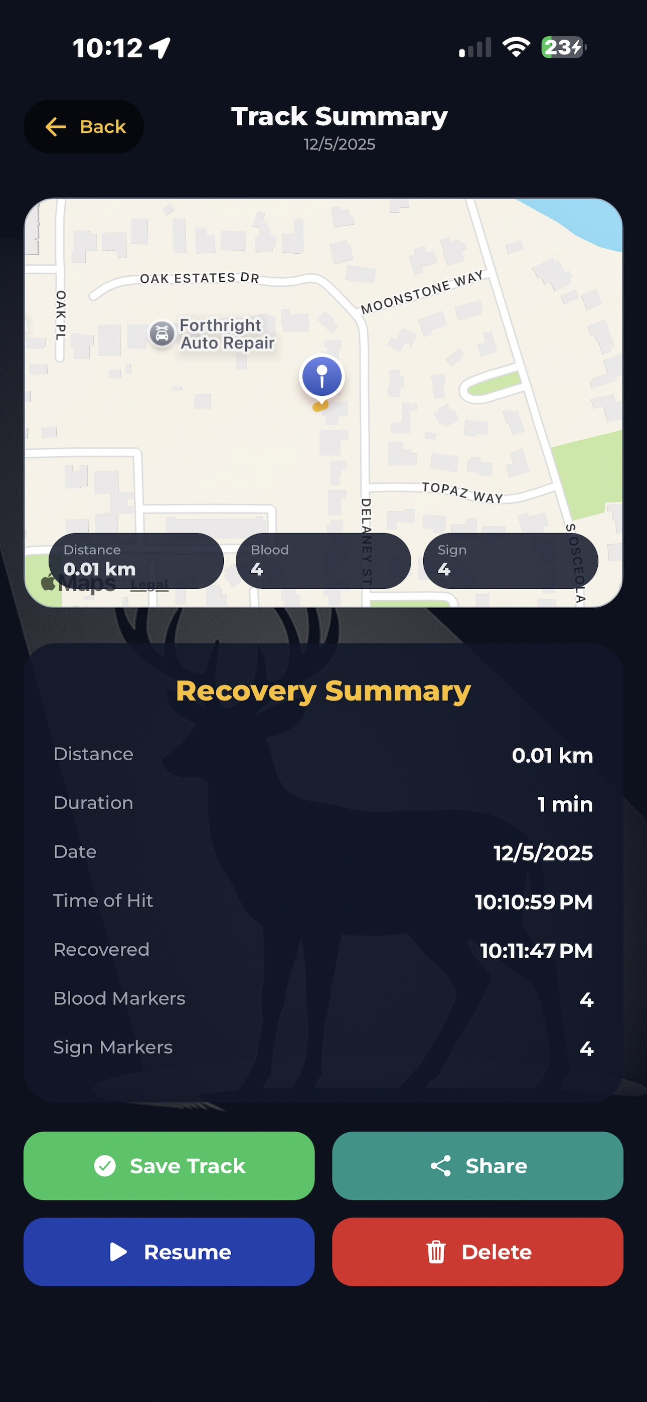 Trophy Track screenshot 5