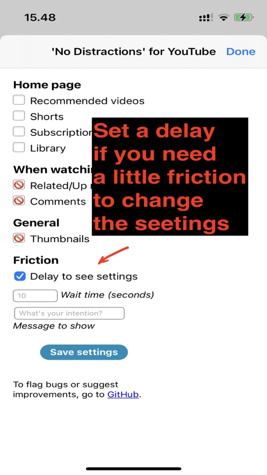 #9. "No Distractions" for YouTube (macOS) Által: ULRIK LYNGS