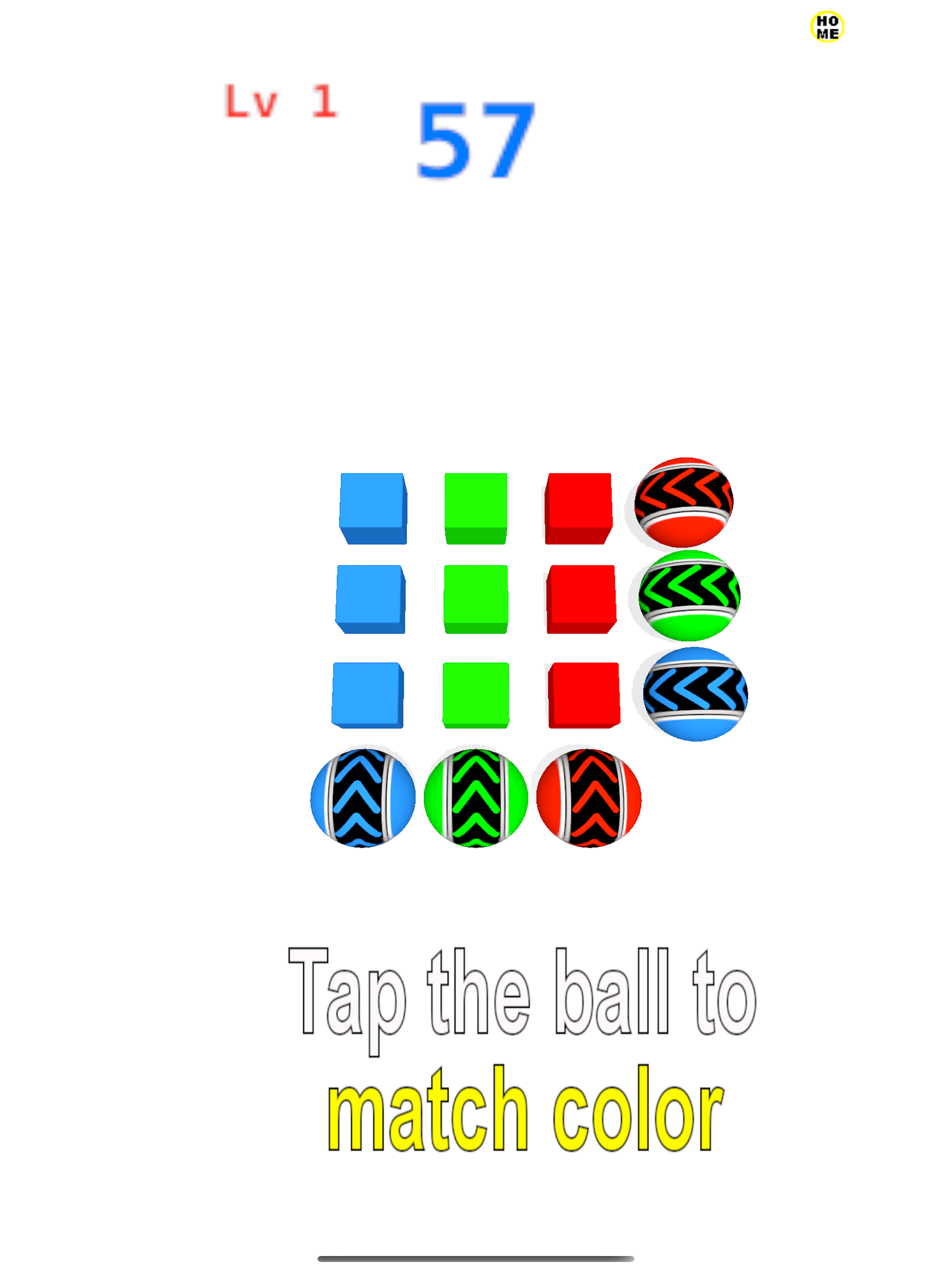 Ball Roller - Color Match Game