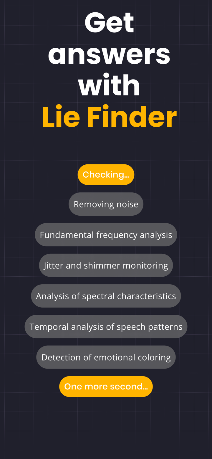 Detecteur de Mensonge App screenshot 3