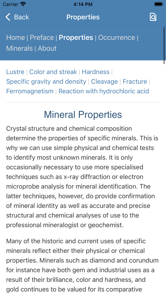 #3. Mineral Key (iOS) 由: LucidMobile