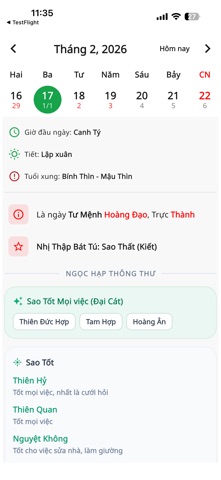 Âm Lịch Việt iPhone screenshot