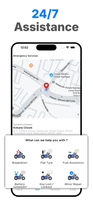 MotoAid: Book Bike Service Now screenshot 4