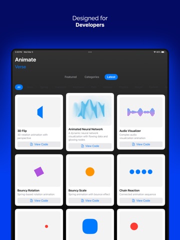 AnimateVerse iPad screenshot