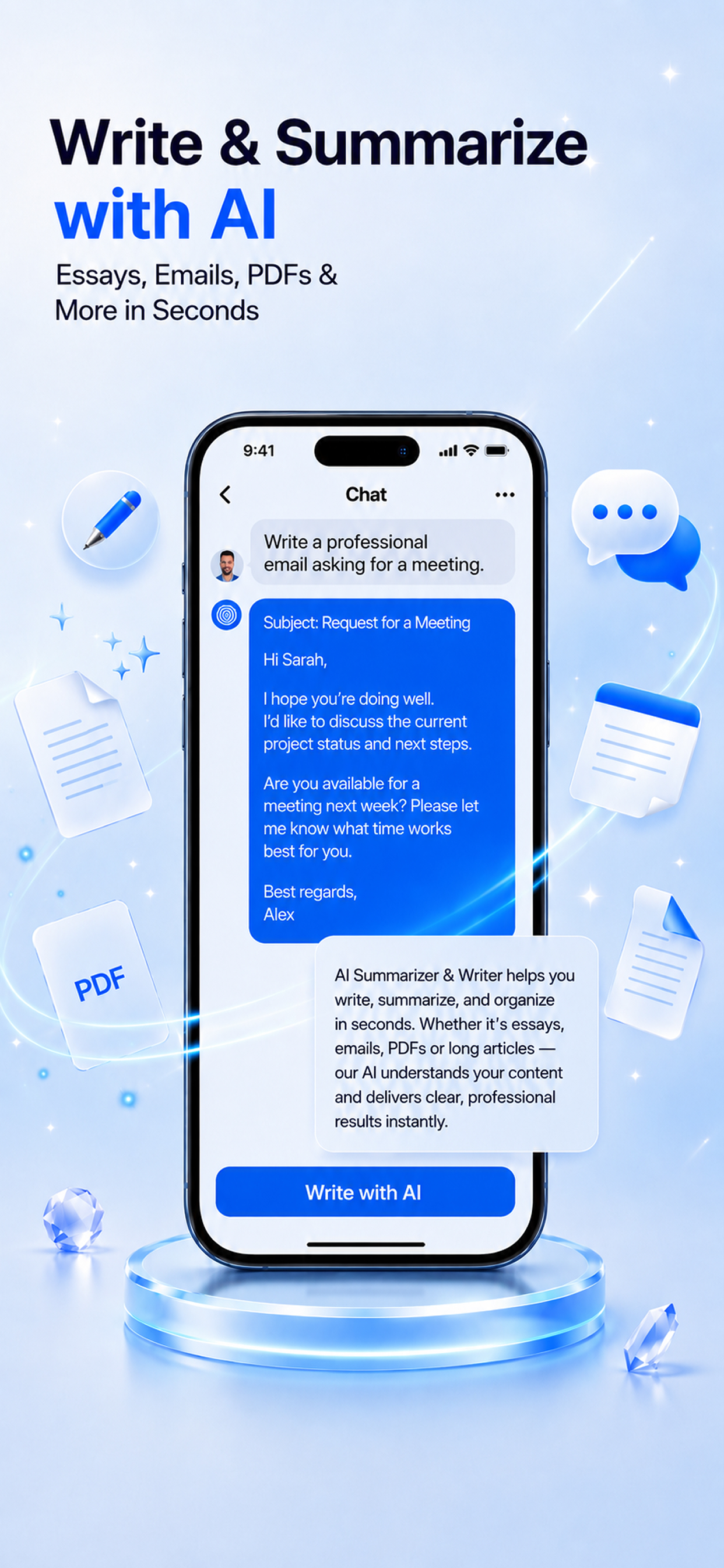 Orion AI - Chatbot & AI Writer screenshot 8
