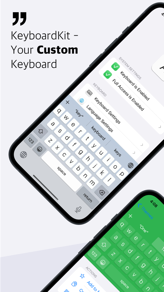 #1. KeyboardKit (iOS) 由: Kankoda Sweden AB