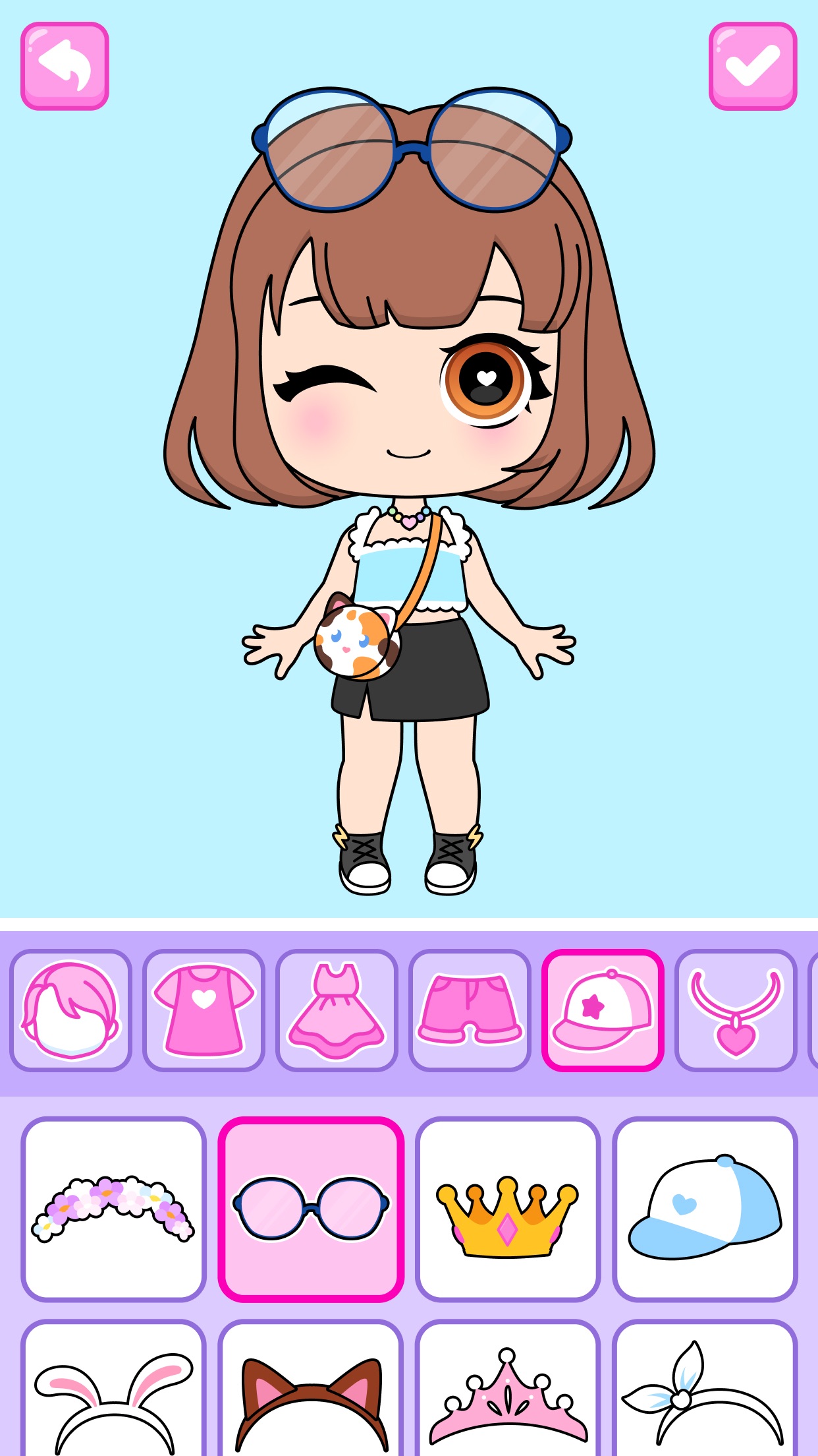 Chibi Dolls - Games for Girls screenshot 2