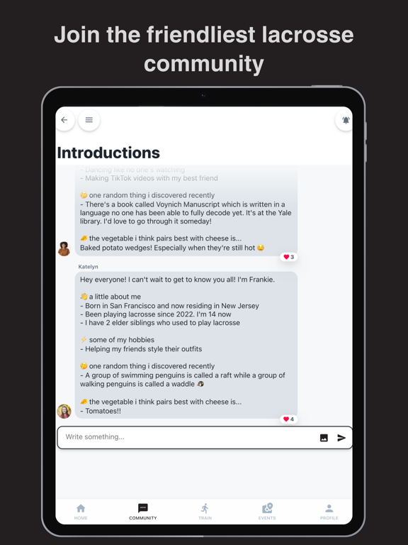 Charlotte North Lacrosse iPad screenshot 6 - Sports app