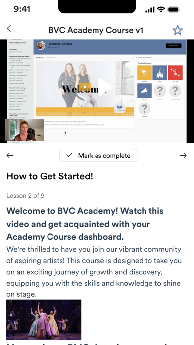 Screenshot #1 pour Broadway Vocal Coach