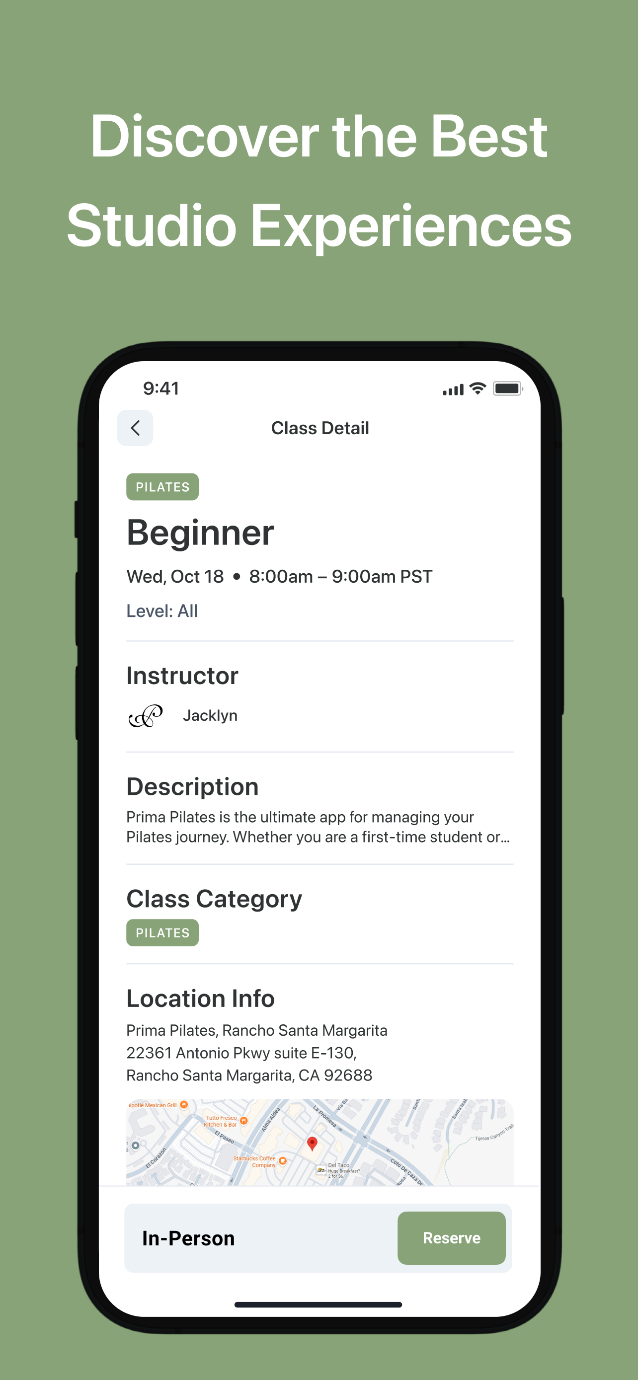 Prima Pilates App