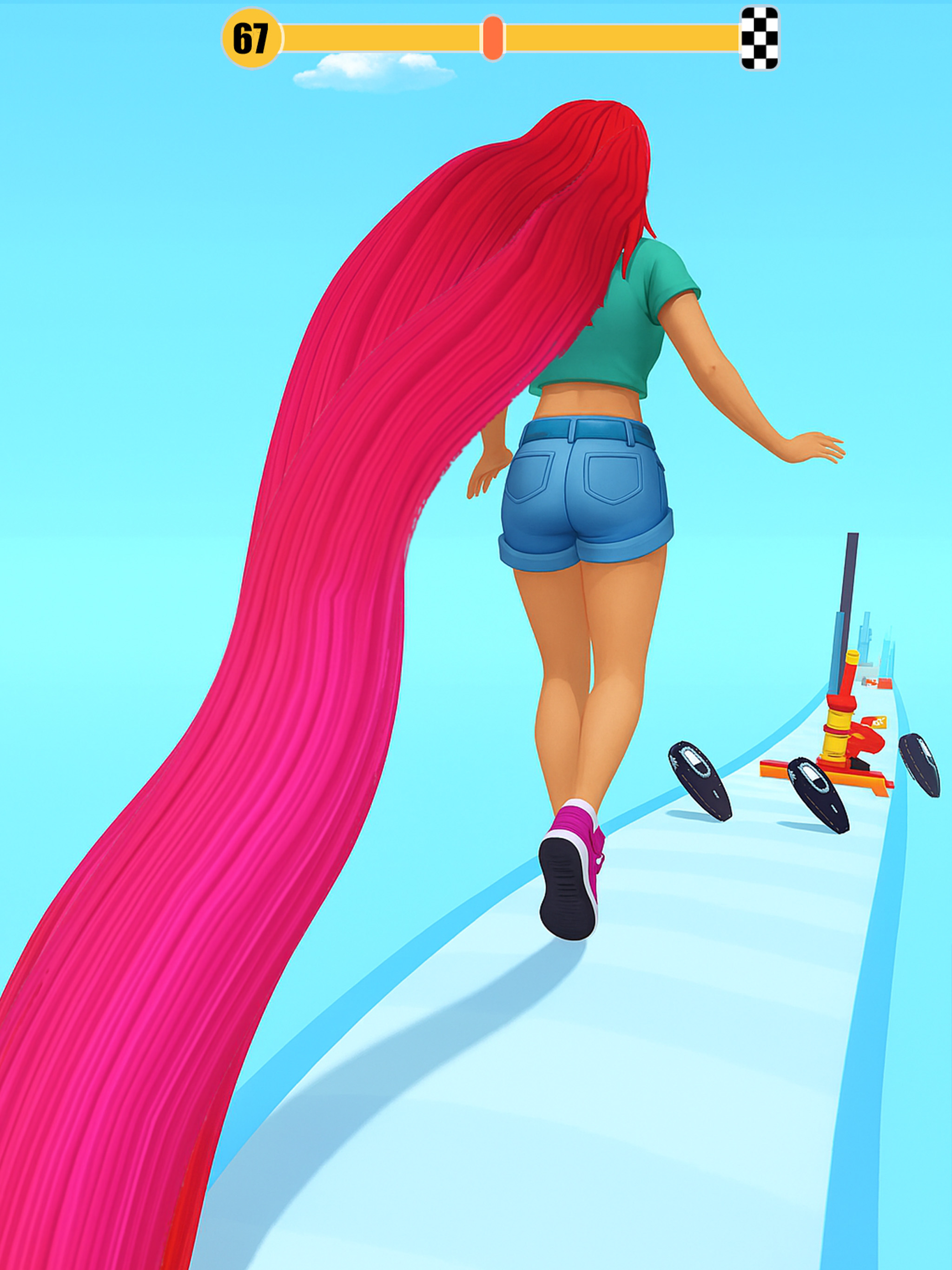 Rush Hair: Hair Challenge Game screenshot 7