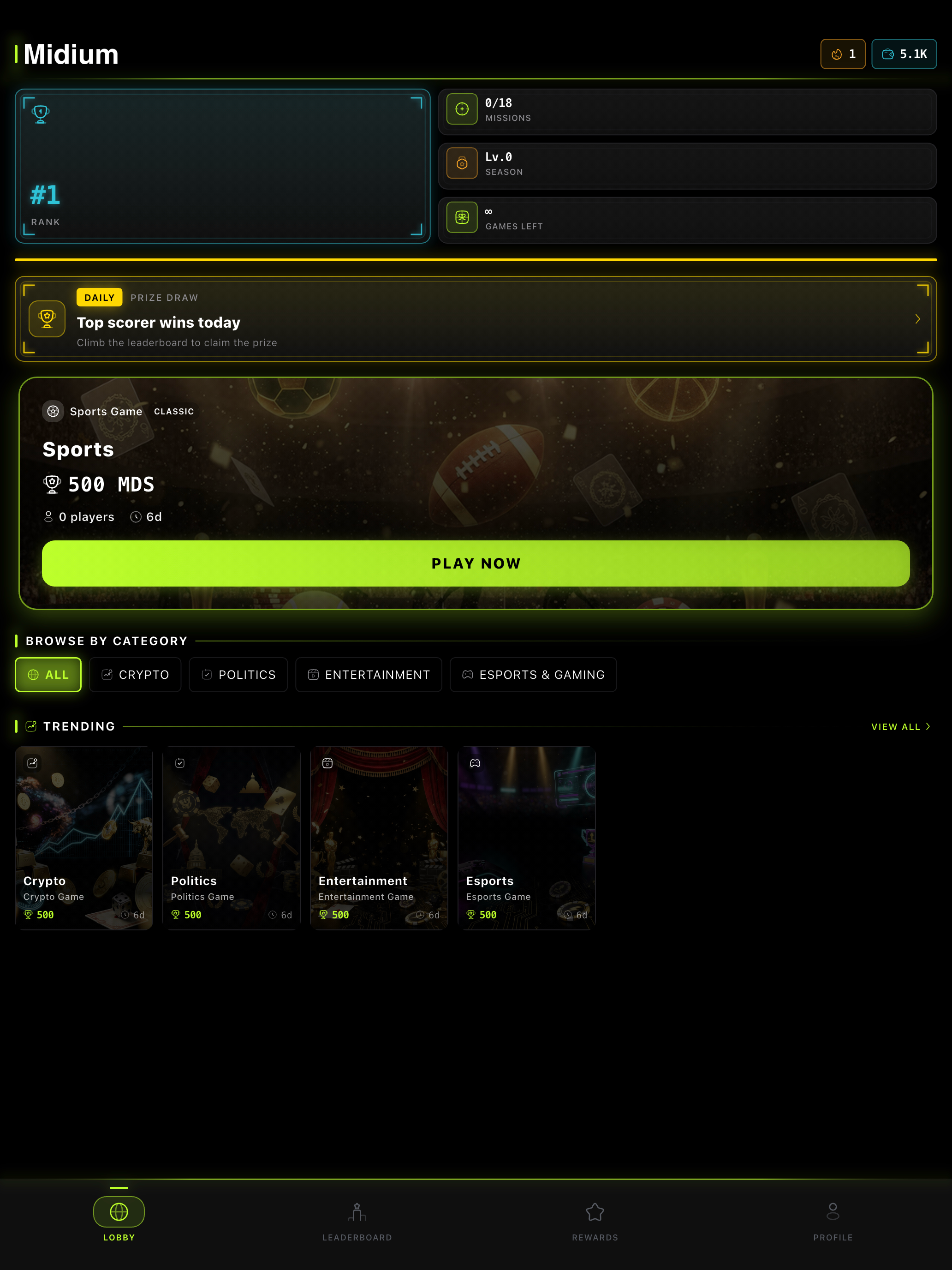 Midium: Predict & Win screenshot 10