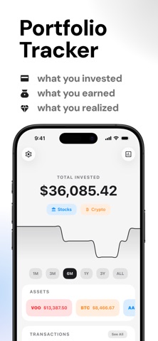 Furoa: Investment Tracker Screenshot 1 of 7