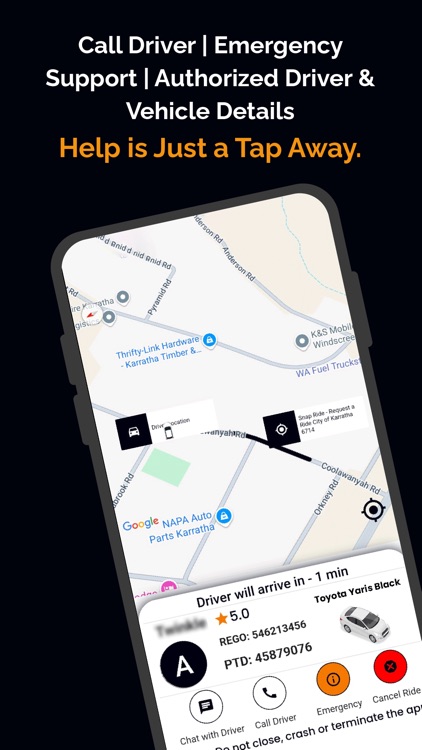 Snap Ride - Request a ride screenshot-5