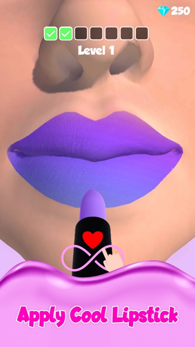 Lipstick Makeup Game Screenshot