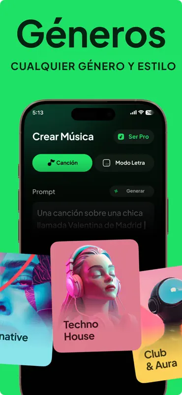 Songi AI: Crear música con IA screenshot 6 of 6