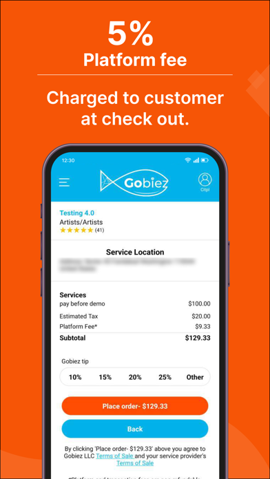 Gobiez iPhone screenshot 5 - Business app