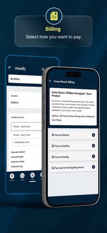 Mweb iPhone screenshot 8