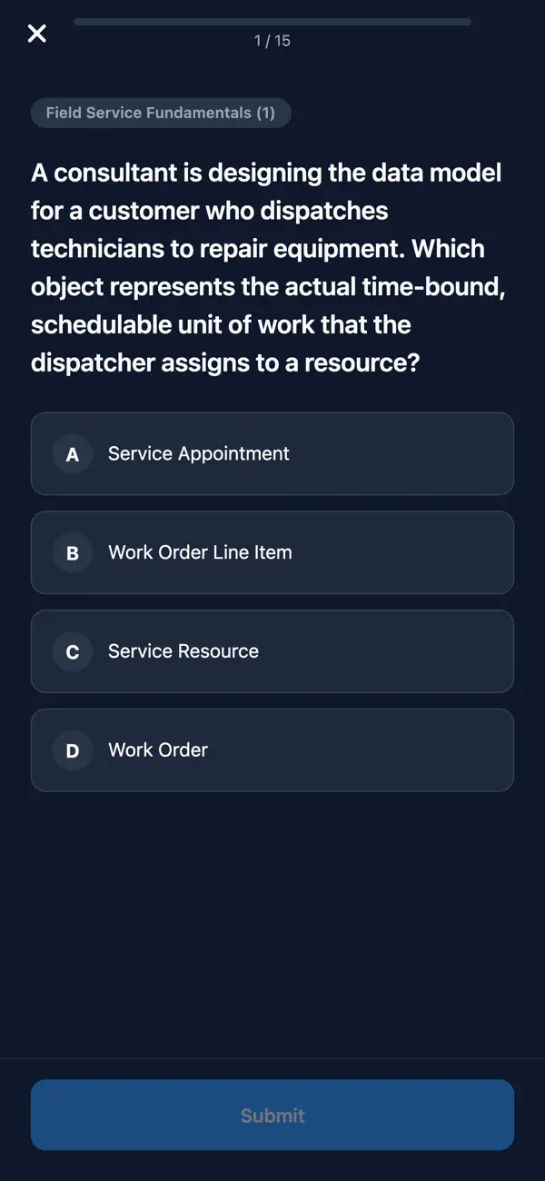Screenshot #3 pour SF Field Service Prep