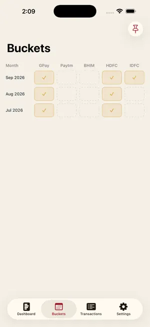 Hisab - UPI Statement Ledger screenshot 2
