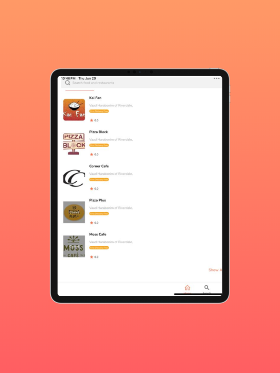 Happy Kosher iPad screenshot 3 - Food & Drink app