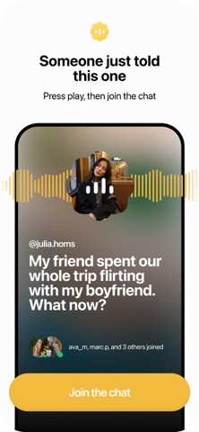 Yap: Share Stories, React Live Screenshot 1 of 4