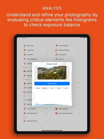 ShootSmart Photographer Tools iPad screenshot