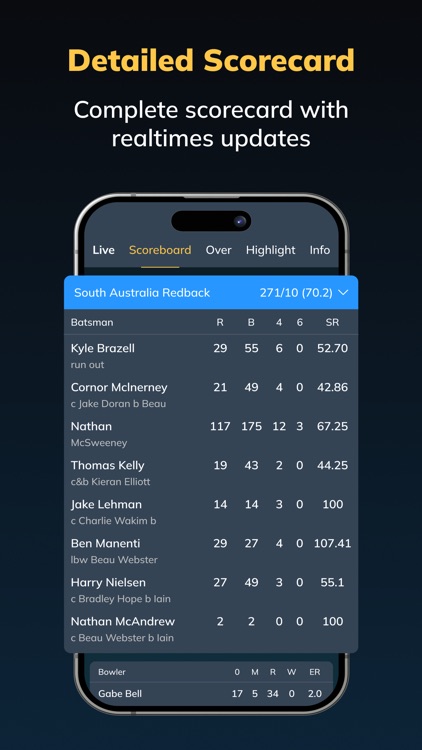 Cricket: Live Scores screenshot-3