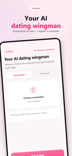 Flirtoz: AI Dating Assistant screenshot 2