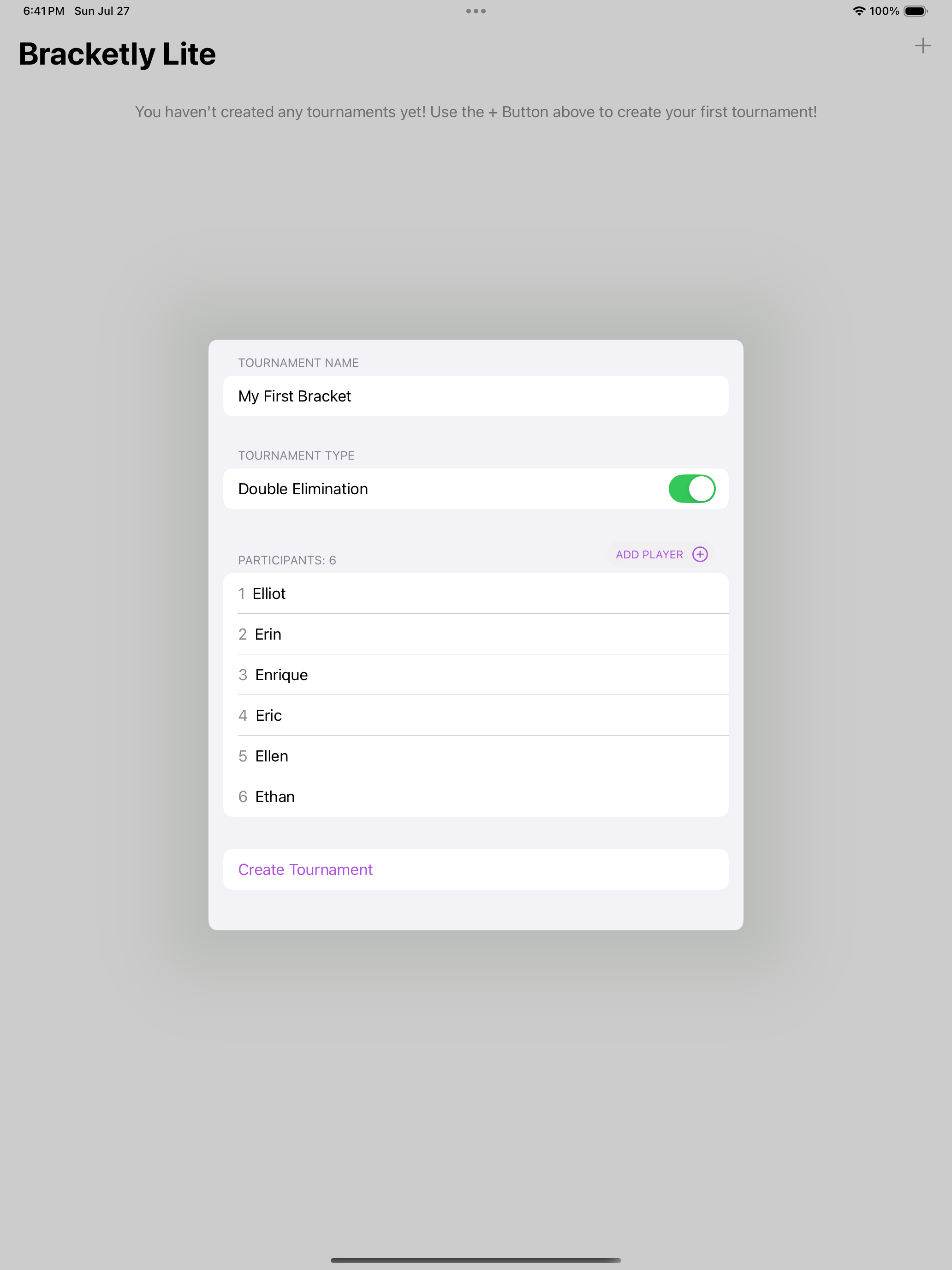Bracketly Lite screenshot 9