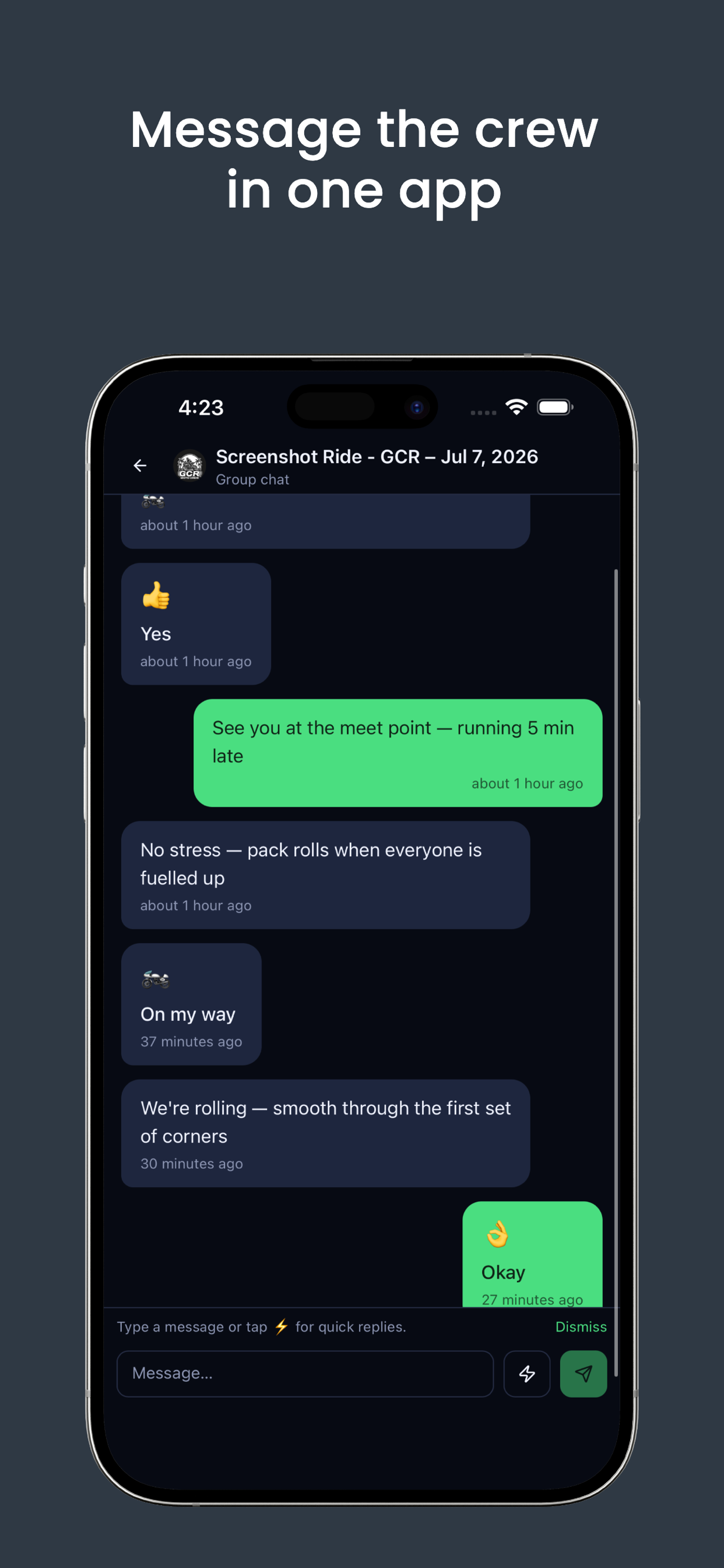 Group Ride io screenshot 7