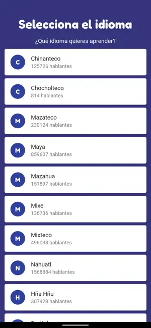 Miyotl: Mexican Languages screenshot 3
