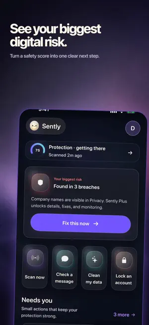 Sently: Scam & Breach Alert screenshot 3