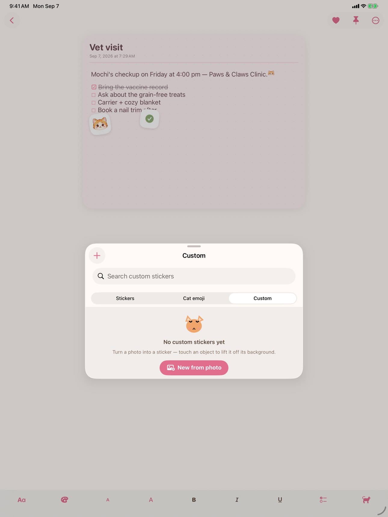 Screenshot 11 of Cat Notes: Purrfect Notebook