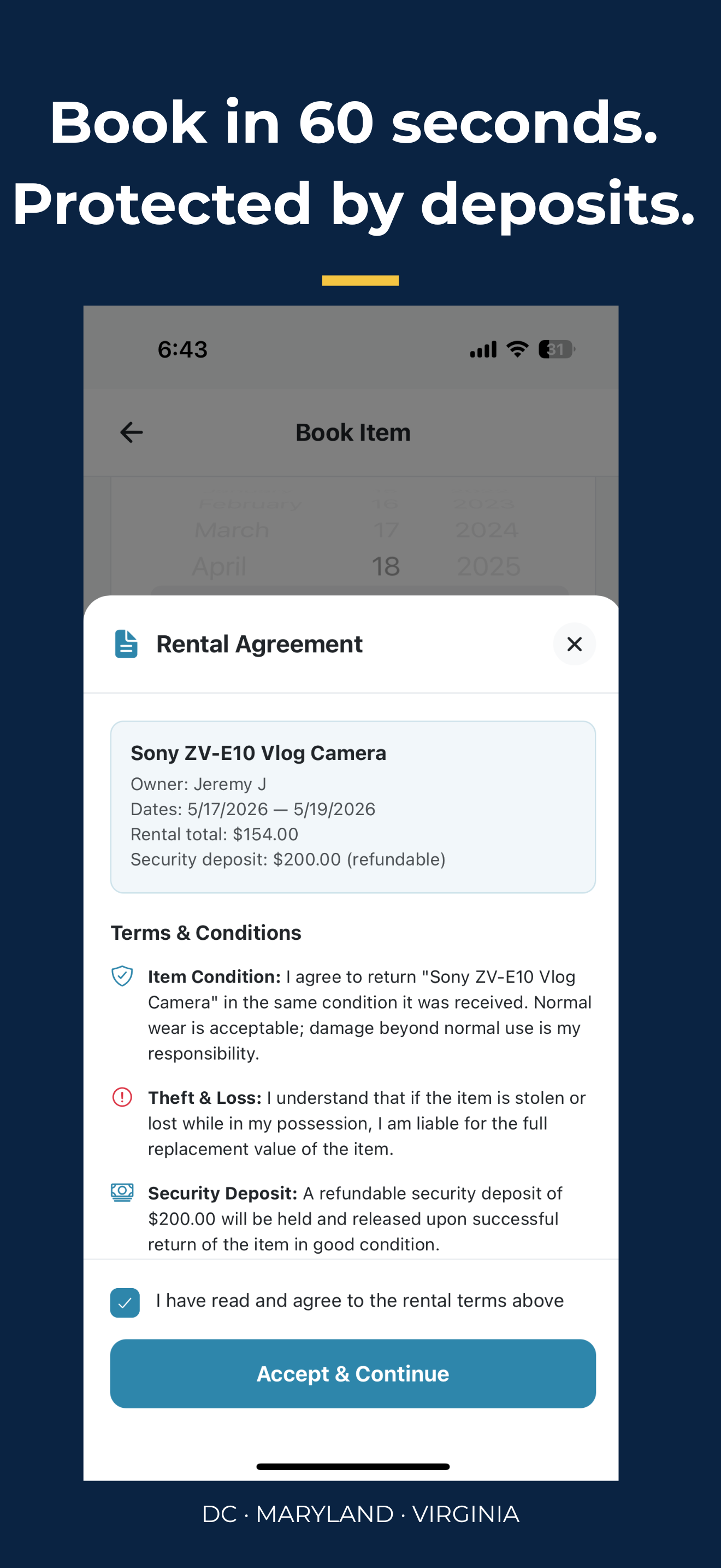 ShareStash: Rent Gear Nearby screenshot 3