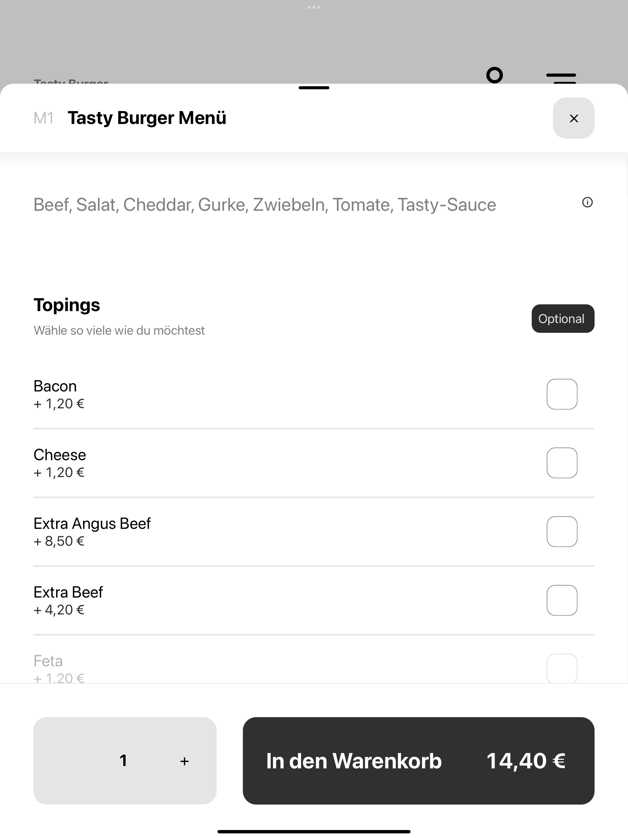 Tasty Burger Minden screenshot 8