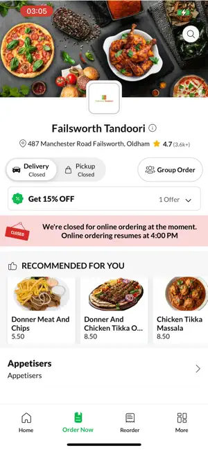 Failsworth Tandoori screenshot 3