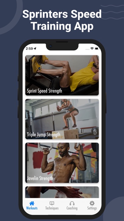 Sprinters Speed Training