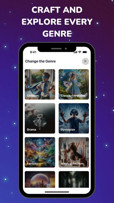 Inkspell: Create Sleep Stories iPhone screenshot 8 - Book app