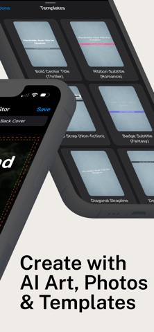 Book Cover Maker: BookFrame AI screenshot