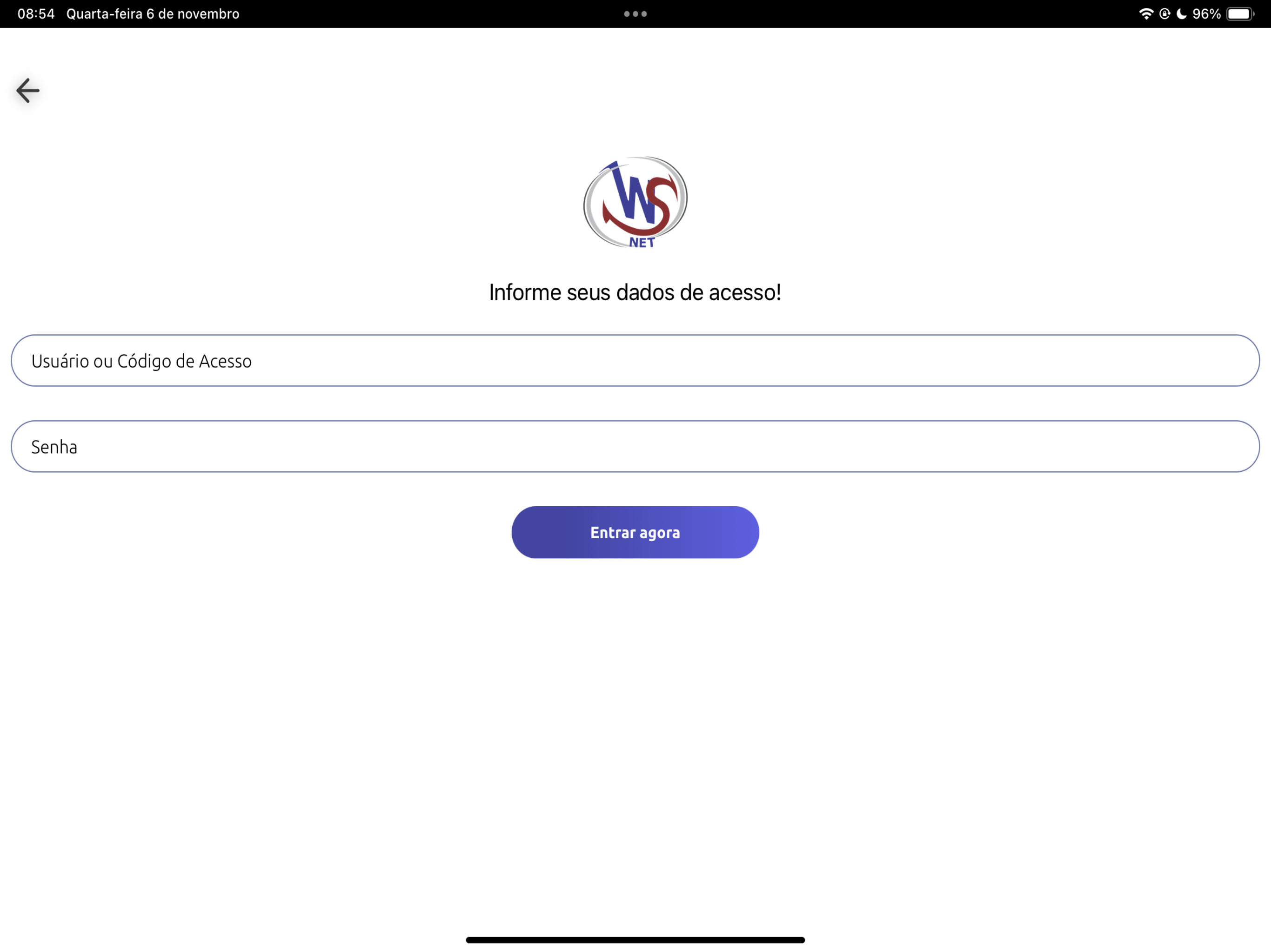 WSNet Internet e Dados