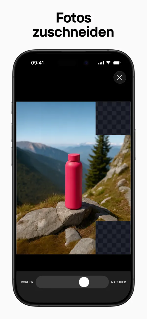 Photoroom: KI Foto Editor iPhone App Screenshot 3 – Foto & Video