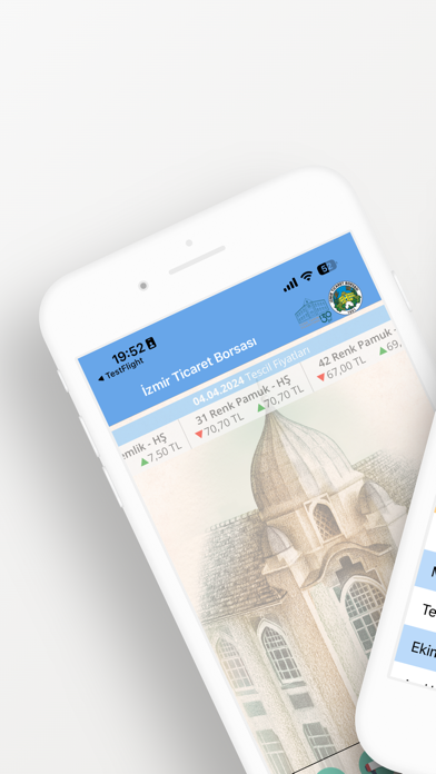 İzmir Ticaret Borsası Screenshot
