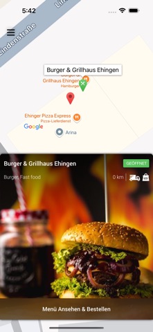 Burger & Grillhaus Ehingen screenshot