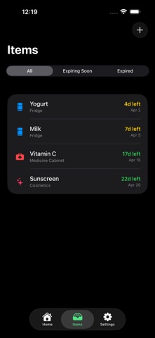 Freshly - Expiry Tracker Screenshot 4 of 5