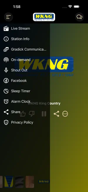 WKNG FM 93.7 AM 1060 screenshot 2